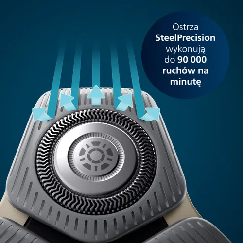 Golarka PHILIPS Seria 6000 SkinIQ S6830/95 Na mokro i sucho
