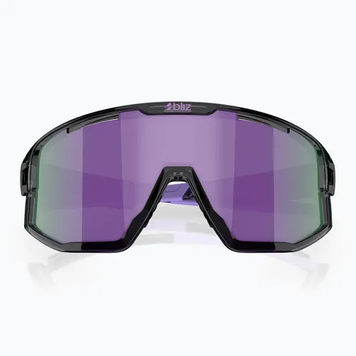 Okulary przeciwsłoneczne Bliz Fusion Small crystal black/grey purple multi