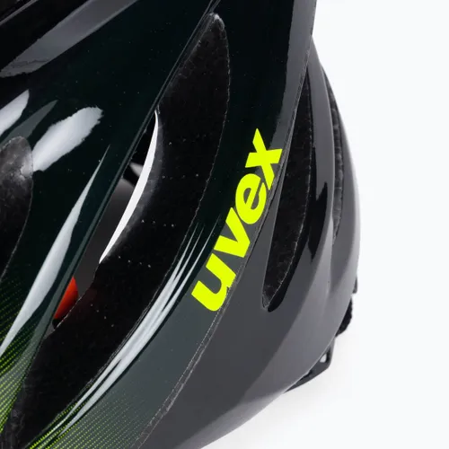 Kask rowerowy UVEX Boss Race black/lime anthracite