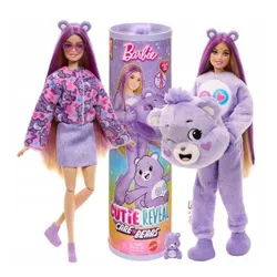 BARBIE CUTIE REVEAL TROSKLIWE MISIE Lalka w kostiumie misia Miśki JCN94