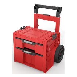 Skrzynka narzędziowa QBRICK System PRO Cart 2.0 Plus Drawer 2 Red Ultra HD Custom