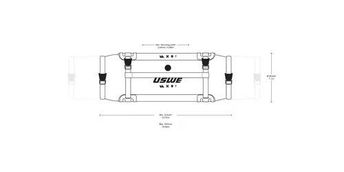 Сумка на руль USWE + кобура