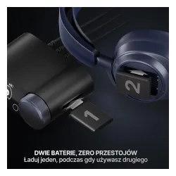 Słuchawki bezprzewodowe z mikrofonem SteelSeries Arctis Nova Pro Omni Nauszne Granatowy