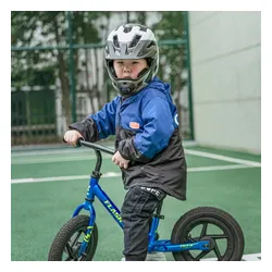 Kask rowerowy ROCKBROS TS-61 10110061005 Szary Full Face dla Dzieci z odkręcaną szczęką (rozmiar S)