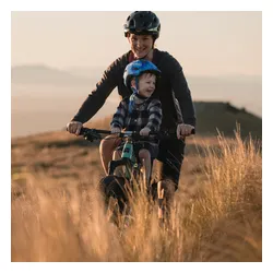 Siodełko na ramę ze stelażem KIDS RIDE SHOTGUN Child Bike Seat 2.0