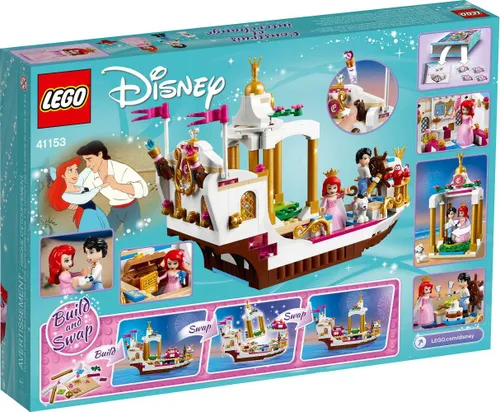 Конструктор Lego Disney торжественная лодка Ариэль (41153)