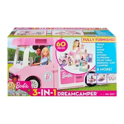 Barbie 3'ü 1 arada karavan