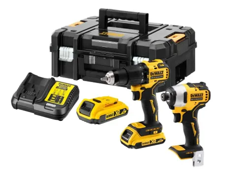 Zestaw elektronarzędzi akumulatorowych 18V DeWalt DCK2062D2T