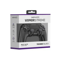 Pad Yaxo Viper Strike Techno Black do PC, PS4, PS3, Android, iOS Bezprzewodowy Czarny