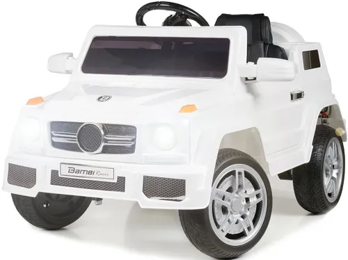 Samochód dla dziecka BAMBI RACER Suv Jeep 1 osobowy Biały