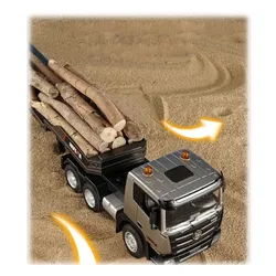 Zdalnie sterowany samochód COIL RC Auto ciężarowe na pilota laweta aku LED 1:18