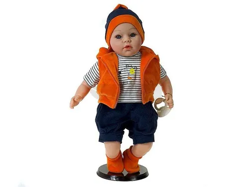 Lalka bobas śpiewa i mówi po polsku 45cm