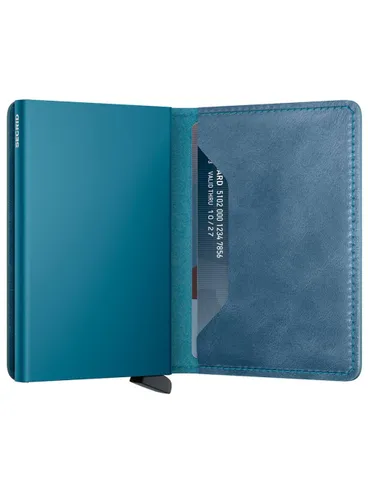 Portfel kieszonkowy Secrid Slimwallet Vintage - teal