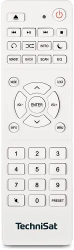 Radioodbiornik TechniSat DigitRadio 371 CD IR Radio FM DAB+ Internetowe Bluetooth Czarny