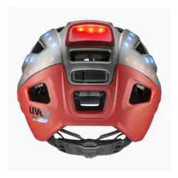 Kask rowerowy UVEX Finale Light 2.0 silver/red matt