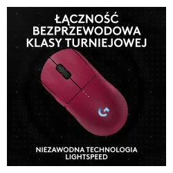 Myszka gamingowa Logitech G Pro 2 Lightspeed Różowy