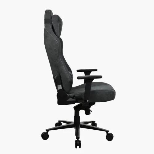 Fotel Arozzi Vernazza XL Soft Fabric Dark Grey Gamingowy do 170kg Tkanina Ciemnoszary