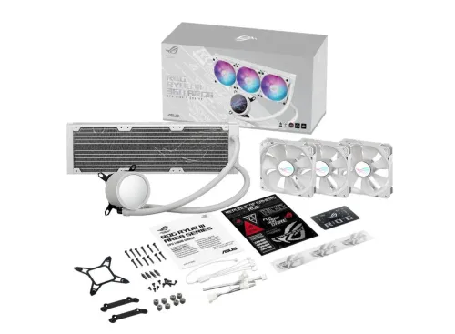 Chłodzenie ASUS ROG RYUO III 360 ARGB White Edition Biały