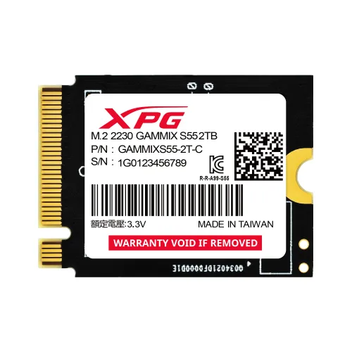 Dysk Adata Gammix S55 2TB PCIe Gen4 x4