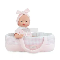 Lalka hiszpańska płacząca Pitus Baby w nosidełku
