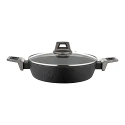 Garnek aluminiowy z pokrywką FLORINA JAPANDI 2,2 l