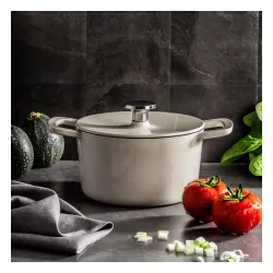 FISSLER Moments 2,6 l - garnek żeliwny z pokrywką