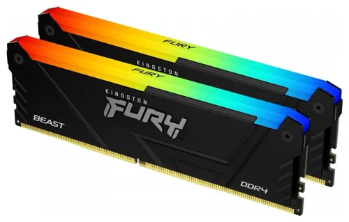 Kingston FURY Beast RGB 64GB [2x32GB 3600MHz DDR4 CL18 DIMM]