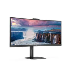 Monitor AOC CU34V5CW/BK z kamerą internetową 34" UWQHD VA 100Hz 1ms Zakrzywiony