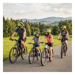 Kask rowerowy VAYOX Enduro VA0421GS Zielony Full Face z odpinaną szczęką (rozmiar S)