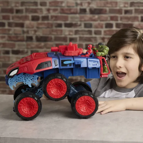 Pojazd HASBRO Marvel Spider-Man Czołg z kłapiącą paszczą 2w1 G34395L0