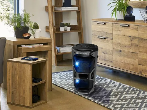 Głośnik Bluetooth Sven PS-600 50W Radio FM Czarny