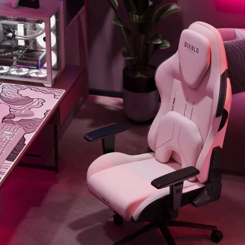 Fotel DIABLO CHAIRS X-One Prime Różowy