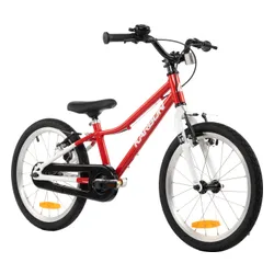 Rower dziecięcy KARBON Superlight 18 cali dla chłopca Czerwony