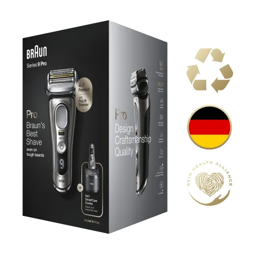 Мужская Бритва BRAUN PRO SERIES 9 9477C BASE + ЧЕХОЛ