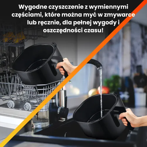 Air fryer Extralink Home SJ-520 1600W 5,2l Aplikacja mobilna