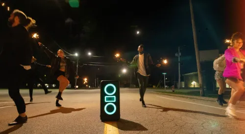 Power Audio Klipsch Miami Bluetooth Karaoke Mikrofon Czarny