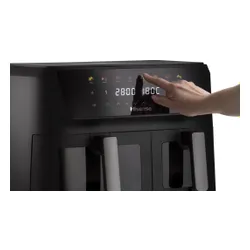 Air Fryer Frytkownica beztłuszczowa HISENSE HAF2700DCD 11l z podwójnym koszem 8 automatycznych programów