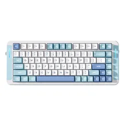 Klawiatura MCHOSE X75 V2 Hyacinth Switch Biało-niebieski