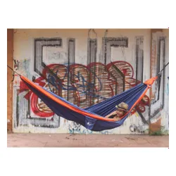 Hamak-hamak bileti Moon King Size Hammock-royal blue / orange