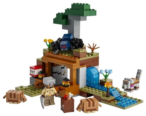 LEGO Minecraft 21269 Wyprawa do pancernikowej kopalni