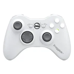 Pad FroggieX FX-X360-PC-W-WR do PC, Xbox 360 Bezprzewodowy Biały