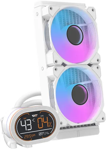 Chłodzenie wodne DARKFLASH DH240D Biały