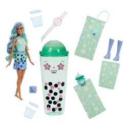 Lalka Barbie Pop Reveal Bubble Tea Zielona herbata HTJ21