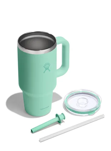Kubek termiczny Hydro Flask 32 Oz Travel Tumbler Clear Lid (946 ml) - mermaid green