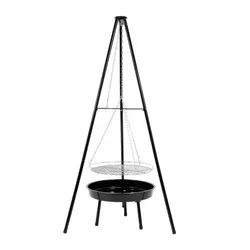 Grill węglowy VELACO VL11-BLACK Czarny