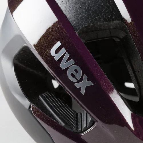 Kask rowerowy UVEX Rise CC plum/black matt