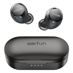 Słuchawki bezprzewodowe Earfun Free 1S Dokanałowe Bluetooth 5.2 Czarny