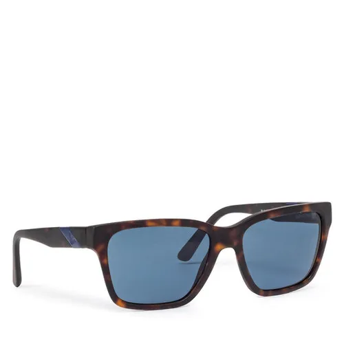 Okulary przeciwsłoneczne Emporio Armani 0EA4177 500280 Matte Havana/Dark Blue - Rozmiar (EU) 57