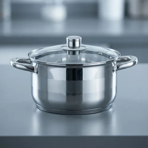 Garnek ze stali nierdzewnej z pokrywką TADAR LUZON 5 l