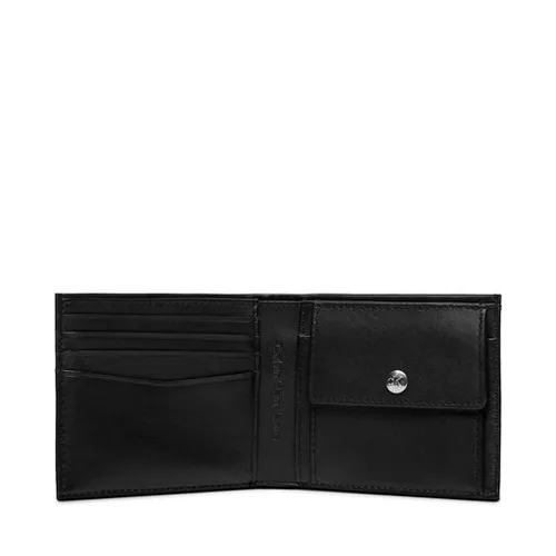 Большой мужской кошелек Calvin Klein Jeans Monogram Soft Bifold с монетой K50k511456 Black BEH